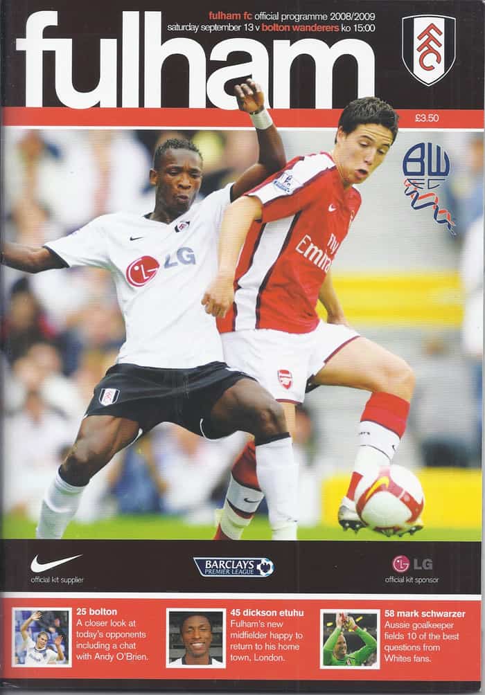 Fulham FC v Bolton Wanderers FC